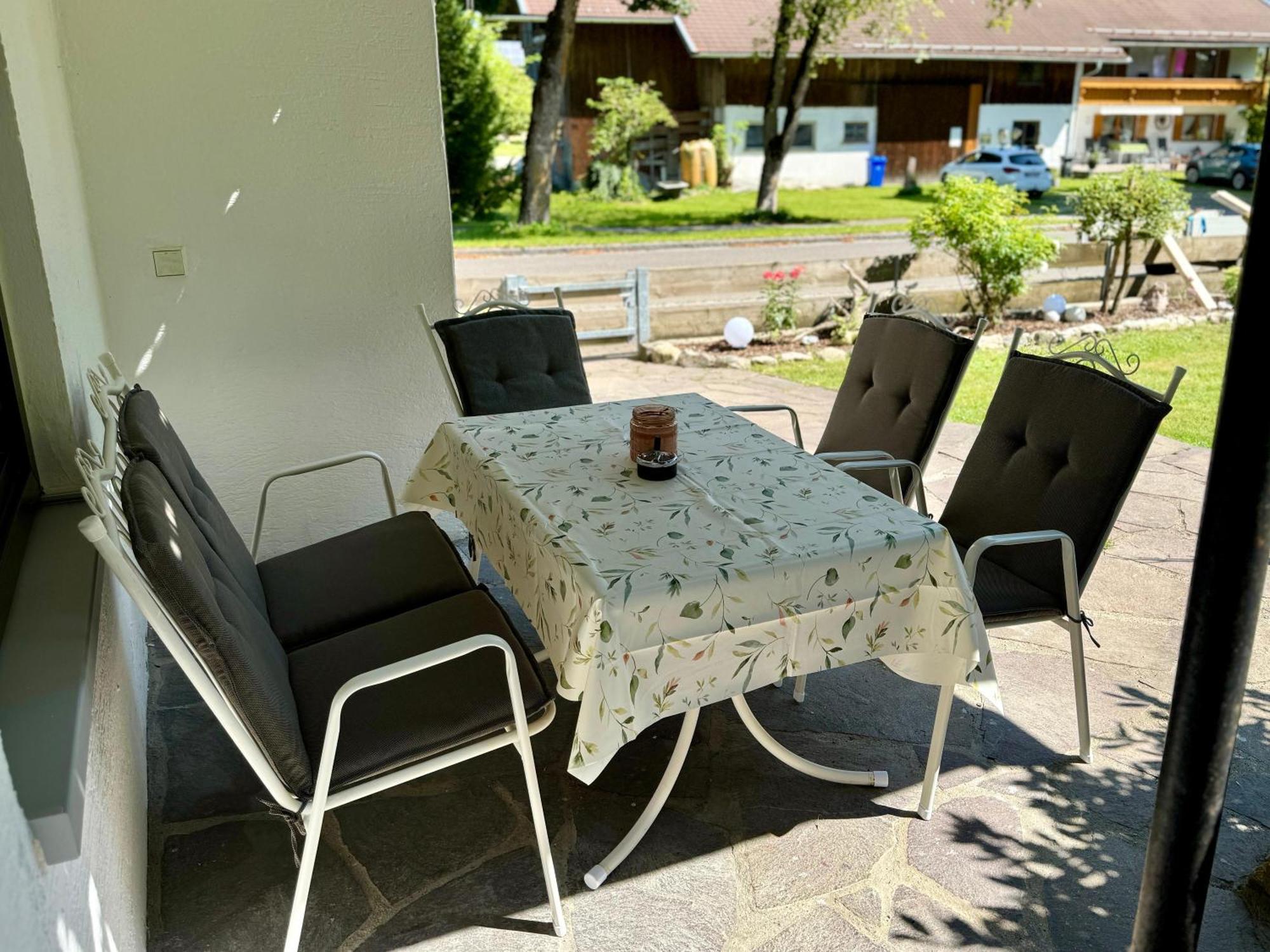 Ferienwohnung Alpenhirsch Schwangau Ngoại thất bức ảnh