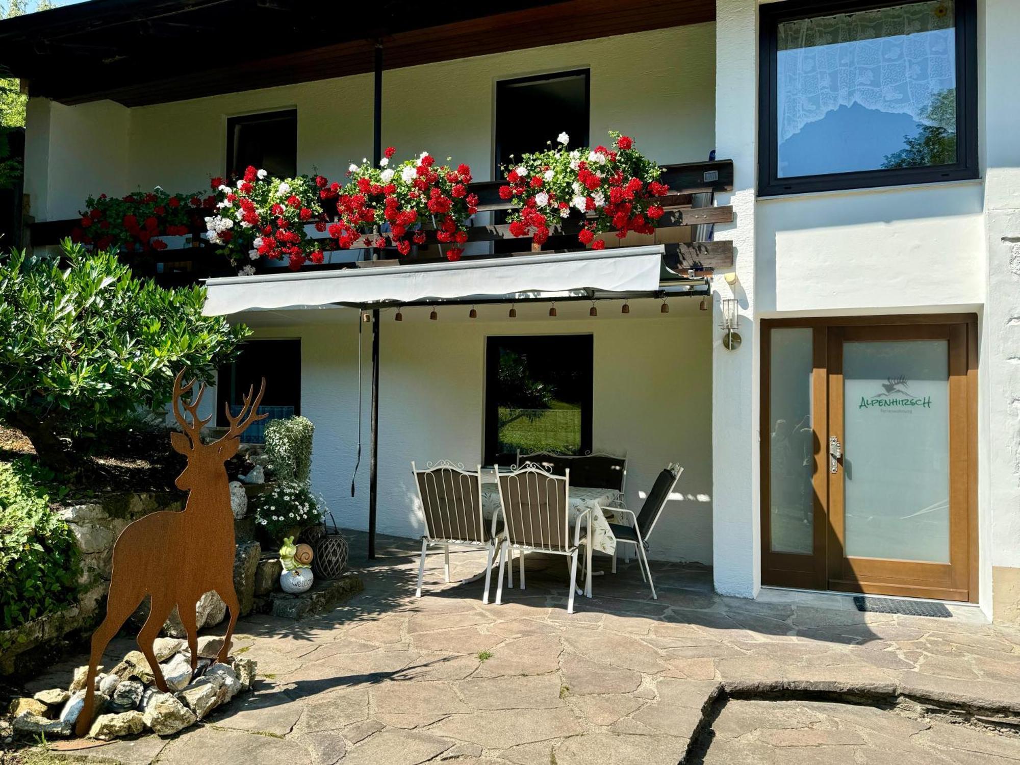 Ferienwohnung Alpenhirsch Schwangau Ngoại thất bức ảnh